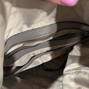 Michael Kors Elegant Gray Shoulder Bag